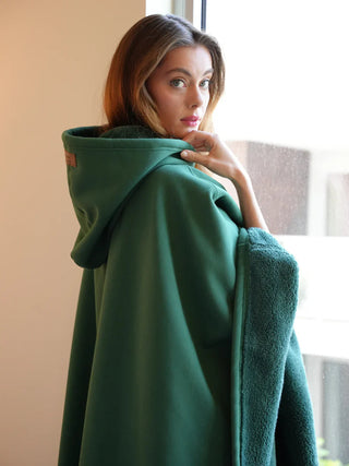 Extra grote hoodie deken, zijdezacht, knuffelbaar en comfortabel.
