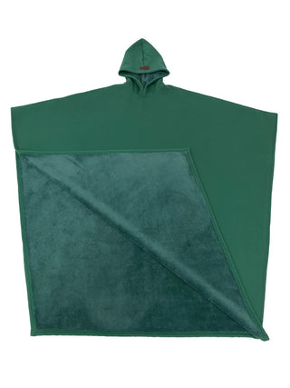 Extra grote hoodie deken, zijdezacht, knuffelbaar en comfortabel. groen 1 maat