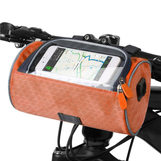 MEELANO Cykeltaske med touchscreen - Testvinder Orange