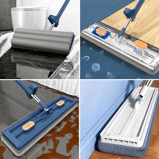 FlatMop | 360° Draaibare Platte Dweil