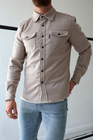 Gavin | Heren Slim Fit Overhemd Lange Mouw Katoen Casual Shirt