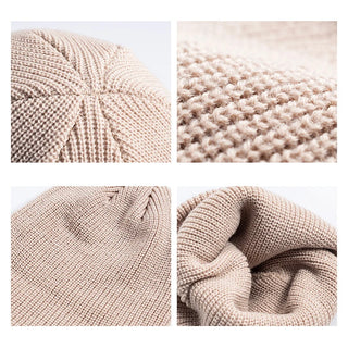Mannen En Vrouwen Gebreide Muts Van Wol Warm Skullies Mode Herfst Winter