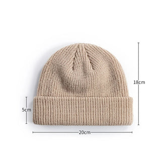 Mannen En Vrouwen Gebreide Muts Van Wol Warm Skullies Mode Herfst Winter
