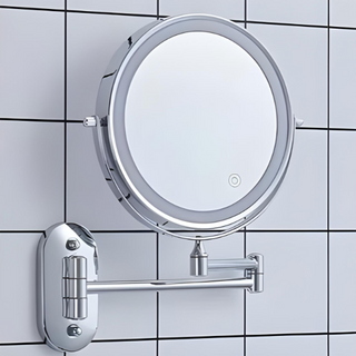LED Spiegellamp met Vergroting en Oplaadbare Batterij