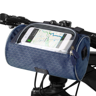 MEELANO Cykeltaske med touchscreen - Testvinder Blå