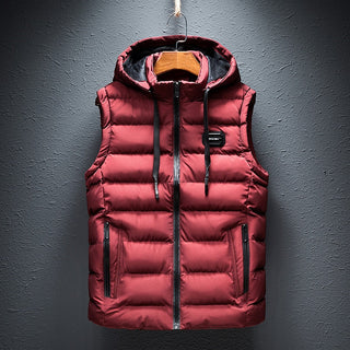 Mario Thermische Heren Bodywarmer Rood