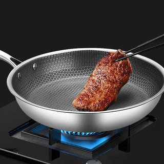 MEELANO PanPro | Rustfri stegepande med non-stick belægning 30 cm