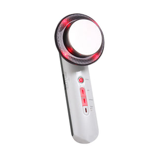 MEELANO Ansigts- og kropsmassager – Ultralyd – Infrarød – EMS-kavitation – Body Cellulite Remover – Hudopstrammende enhed – Anti-celluliteeffekt