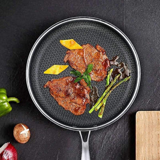 MEELANO PanPro | Rustfri stegepande med non-stick belægning