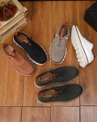 Herensneakers: ademend, lichtgewicht, comfortabele metgezel voor elke dag.