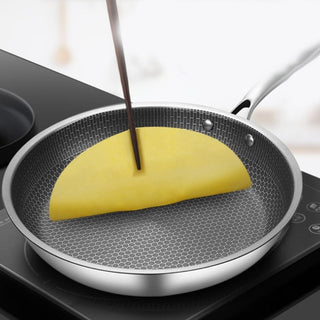 MEELANO PanPro | Rustfri stegepande med non-stick belægning