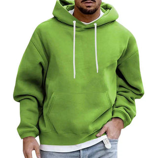 Hoodie Heren | Met Capuchon & Buikzak Lichtgroen