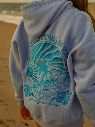 Hoodie met golfborduurwerk - een comfortabele look voor elke dag.