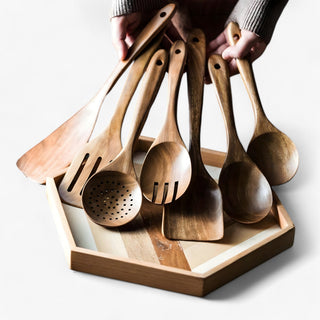 Houten keukenset | Duurzaam en elegant