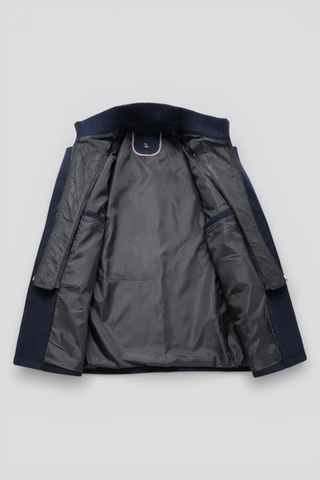 Winterjas Heren Marineblauw