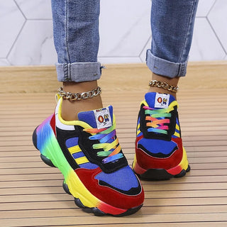 Isolina | Regenboogsneakers