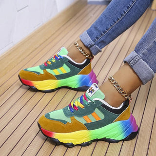 Isolina | Regenboogsneakers