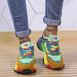 Isolina | Regenboogsneakers