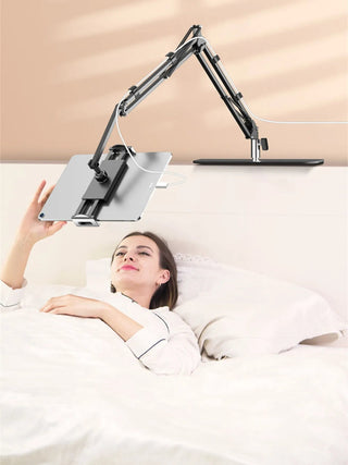 MEELANO Jackly | Tablet- og telefonholder - Håndfri brug - justerbare positioner