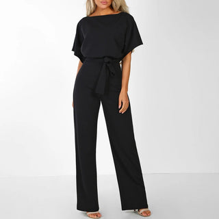 Vyssion | Jumpsuit voor dames – Visionair ontwerp, Gestroomlijnde snit & Futuristische elegantie zwart