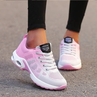 Johanna | Orthopedische Slip-On Sneakers Roze Grijs