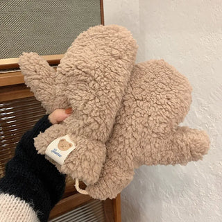 MEELANO Bamse vanter | Blød og dejlig varm - Olise Khaki A