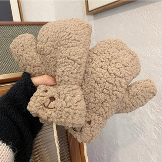 MEELANO Bamse vanter | Blød og dejlig varm - Olise Khaki B
