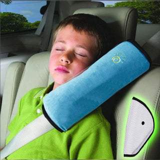 Autogordel Schouderkussen voor Kinderen - Zachte Universele Gordelbeschermer & Borstriem Cover voor Kinderen en Volwassenen