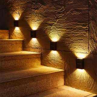 SolarGlow™ LED Solar Wandlampen – Draadloos, Weerbestendig & Sfeervol Licht voor Buiten