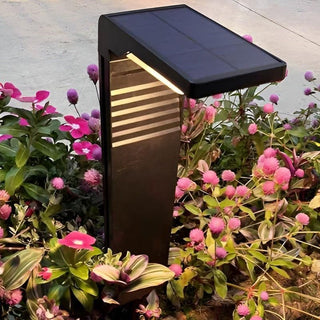 Waterdichte LED Tuinlamp op Zonne-energie – Energiezuinige Solar Tuinverlichting met Automatische Inschakeling Warm Wit
