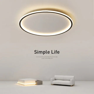 Scandinavische LED Plafondlamp – Modern, Dimbaar & Stijlvol voor Woonkamer, Eetkamer & Gang