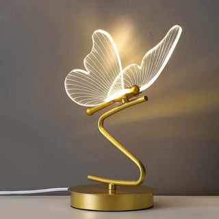 LED-tafellamp in moderne stijl voor de woonkamer en het bureau, als sfeerverlichting en nachtlampje voor de slaapkamer.