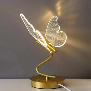 LED-tafellamp in moderne stijl voor de woonkamer en het bureau, als sfeerverlichting en nachtlampje voor de slaapkamer.