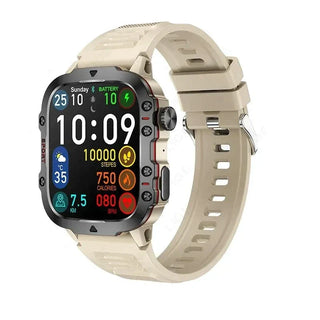 MEELANO Nausfit | Smartwatch | Gør hver dag til en aktiv dag | Opnå dine fitnessmål med lethed Off White