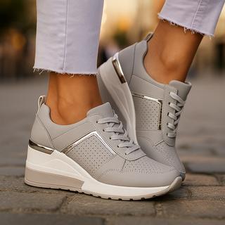 Lorena | Comfortabele Lift Sneakers Grijs