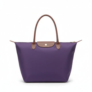 Luxe Oxford schoudertas voor dames met een elegant ontwerp en functionaliteit, ideaal voor dagelijks gebruik en op reis. Paars