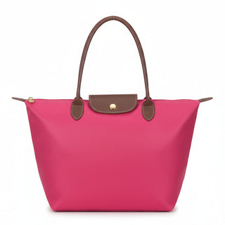 Luxe Oxford schoudertas voor dames met een elegant ontwerp en functionaliteit, ideaal voor dagelijks gebruik en op reis. Roze