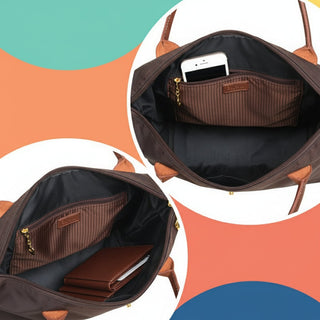 Luxe Oxford schoudertas voor dames met een elegant ontwerp en functionaliteit, ideaal voor dagelijks gebruik en op reis.