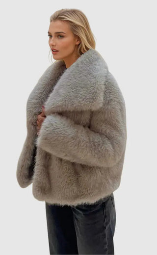 Macy | Luxe damesjas van imitatiebont