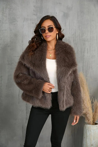 Macy | Luxe damesjas van imitatiebont