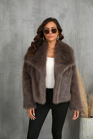Macy | Luxe damesjas van imitatiebont