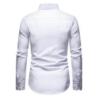 Magnus | Overhemd met Paisley Accent