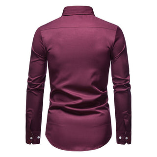 Magnus | Overhemd met Paisley Accent