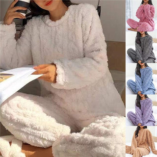 Maria | Zachte fleece pyjamaset
