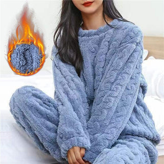 Maria | Zachte fleece pyjamaset