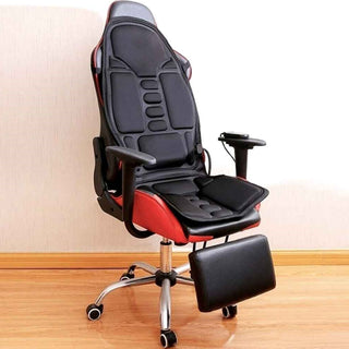 Massagekussen met 8 standen, inclusief verwarmd rug- en nekkussen, voor in de auto en thuis.