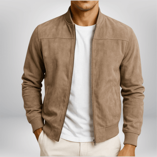 Maximilian | Tijdloos en modern leren jack Marron