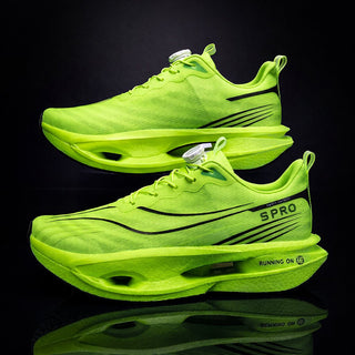 Aeron | Gecushionde Hardloopschoenen Groen