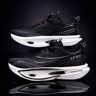 Aeron | Gecushionde Hardloopschoenen Zwart