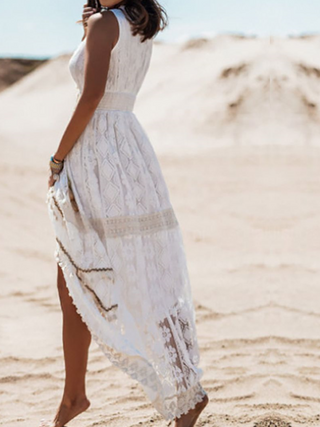 Mira | Boho maxi-jurk voor dames – Luchtig silhouet & Artistieke vrijheid